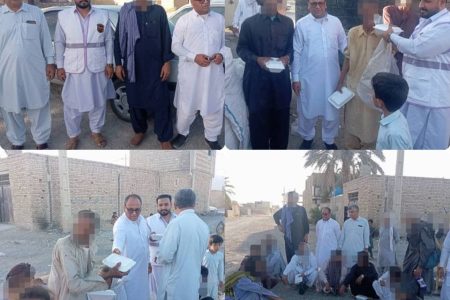 توزیع غذای گرم به مناسبت عید قربان در مهرستان