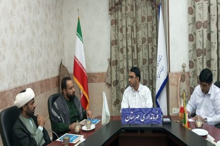 دیدار سبزپوشان با فرماندار شهرستان مهرستان