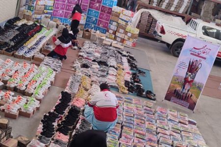 توزیع بیش از ۳ هزار لوازم‌التحریر در خاش