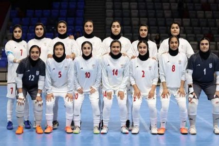 طوفان فوتسال دختران ایران در بحرین