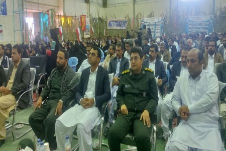 تجمع گسترده مردمی در مهرستان