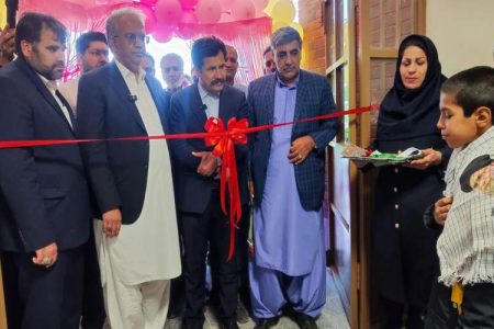 افتتاح مدرسه ۱۸ کلاسه سیادک زاهدان