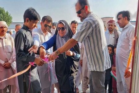 افتتاح مدرسه روستایی خیرساز در شهرستان زرآباد