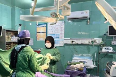 نجات جان ۲ مادر باردار در بیمارستان رازی