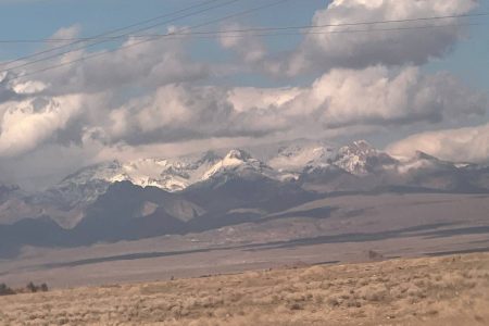 کوه تفتان در آخرین روز پاییز