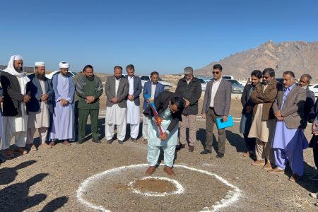 کلنگ زنی ساختمان اداری کمیته امداد امام‌خمینی(ره) مهرستان