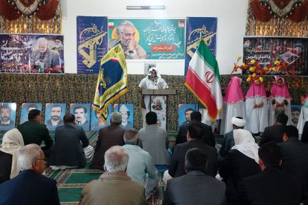 برگزاری ششمین یادواره شهید سلیمانی در مهرستان