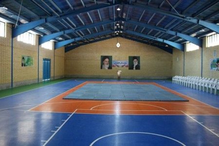 نخستین سالن ورزشی دختران بخش پلان کلنگ خورد