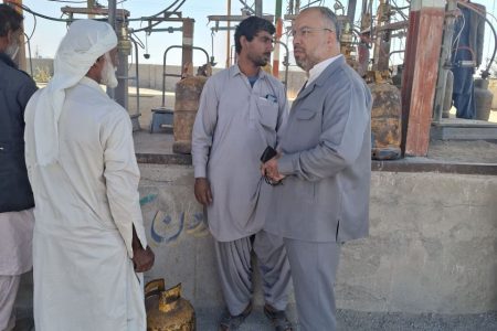 بازدید سرزده از جایگاه عرضه گاز مایع مهرستان