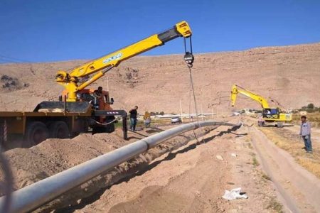 ۷ روستای تفتان آبرسانی شد