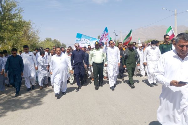 حماسه حضور مردم مهرستان در روز قدس