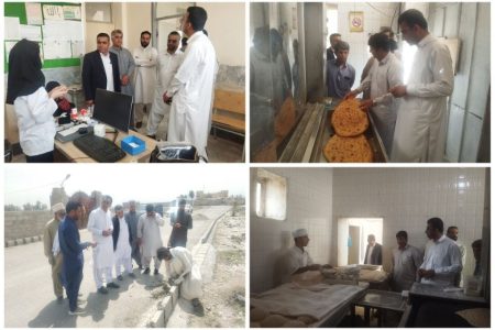 نظارت میدانی فرماندار مهرستان بر خدمات بیرک