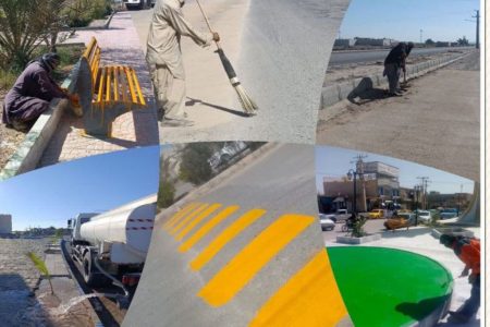 پاکسازی مستمر معابر مهرستان برای ارتقای بهداشت
