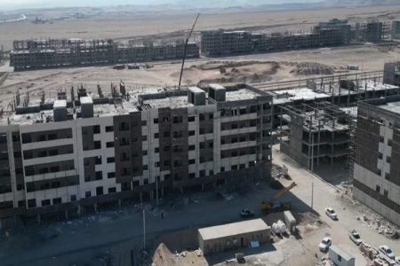 آماده‌سازی سایت نهضت ملی مسکن تفتان‌ شهر زاهدان
