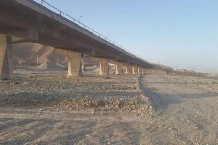 بازدید از عملیات نهایی ساخت پل حرمک