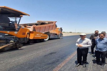 تداوم ساخت بزرگراه زاهدان به خاش