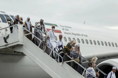 آغاز بازگشت هوایی حجاج ایرانی از عربستان