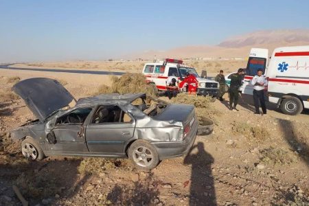 تصادف مرگبار 3 خودرو در کمربندی زابل