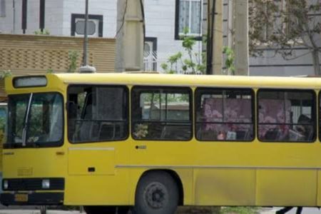 اتوبوس‌های زاهدان در ایستگاه مطالبات مردمی