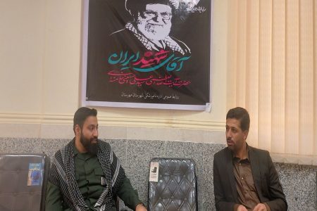 دیدار فرمانده بسیج مهرستان با سنگربانان سلامت